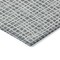 Homeroots 10' X 14' Gray Charcoal And Silver Striped Washable Indoor Outdoor Area Rug 583431 - alternate 3