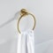 Kibi Circular Bathroom Towel Ring - Brushed Brass KBA1406BB - alternate 6