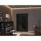 Vdomdoors Aluminum Door Iron 1601 Black Entry Steel Metal Classic Painted 50 x 80 (36+14 x 80)-Left Inswing IRON1601EXD-BLK-W36+14xH80-LH-I - alternate 5