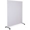 Lorell Fabric Panels Mobile T-Foot Set, Mtl, PK2 LLR69898 - alternate 2