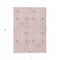Homeroots 5' X 8' Pink Purple And Gray Oriental Washable Indoor Outdoor Area Rug 598065 - alternate 7