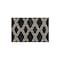 World Rug Gallery Southwestern Geometric Area Rug 2 ft x 3 ft Black WR92BLACK2X3 - alternate 1