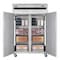 Koolmore 54 in. Two-Door Reach-In Freezer with Top-Mounted Compressor, 49 cu. ft. in Stainless-Steel KM-RIF-2D-SS-TM - alternate 10