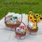 Wickerwise Set of 3 Rattan Woven Baskets with Handle and Plastic Lining, Sturdy and Stylish Picnic and Gift QI004704 - alternate 8