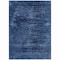 Homeroots 5' X 8' Blue And Charcoal Floral Washable Indoor Outdoor Area Rug 631012 - alternate 5