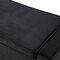 Homeroots 47" Black Upholstered Velvet Bench with Flip top 530670 - alternate 7
