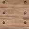 Homeroots 28" Natural Wood Solid Wood Three Drawer Dresser 389786 - alternate 9
