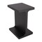 Homeroots 20" Black Solid Wood Pedestal End Table 556520 - alternate 7