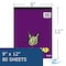Roaring Spring Case of Kids Doodle Paper Pad, 9"x12", 80 sht of Blank Newsprint, Top Bound, For Drawings & Sketches, PK12 50100cs - alternate 7