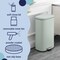 Happimess Curtis 8-Gallon Step-Open Trash Can, Pistachio Gelato HPM1011H - alternate 4