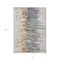 Homeroots 10' X 14' Ivory Charcoal And Silver Abstract Washable Indoor Outdoor Area Rug 582397 - alternate 9