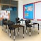 Regency Adjustable Height Classroom School Desk, 26 in W X Wood, Metal, Neo Walnut RSD18526NW - alternate 5