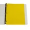 C-Line Products Two-Pocket Heavyweight Poly Portfolio Folder with Three-Hole Punch, Yellow, 25PK 33936 - alternate 4