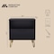 Manhattan Comfort Avira 20 in Nightstand in Black (1-Drawer) NS1720-BK - alternate 5