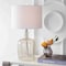Jonathan Y Augustine 26" Glass LED Table Lamp, Smoked Gray JYL4003A - alternate 5