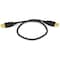 Monoprice USB 2.0 Cable, 1-1/2 ft.L, Black 5441 - alternate 1