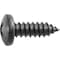 Auveco Phillips Pan Head Tapping Screw #14 x 3/4in - Black, 100PK 24134 - alternate 1