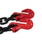 Mytee Products 5/16 inx10 ft G80 Transport Binder Chain Grab Hooks 4000 # WLL Tow Safety Chain, 2PK CH51610-G80x2 - alternate 5