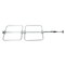 Mytee Products Bolt-On Hoop Sets for Cargo Load Lock Bar, 1in Round Dia., Hoop Sets, Cargo Vans DV-GST-Hoop - alternate 7