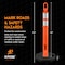 Xpose Safety 42in  Ring Loop Orange Traffic Delineator Post with 13 LB PVC Base, 24PK DLRB-ORG-42-24-X - alternate 4