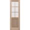 Doornmore G5006, 33.75" x 98" ( 32" Door) Left Hand, Mahogany SDL 6 Lite, 1/2 Lite Exterior Door G5006-SW-3296_1_LI - alternate 1