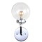Jonathan Y Caleb 6" 1-Light Contemporary Transitional Iron/Glass LED Vanity Light, Chrome/Black JYL9056A - alternate 6