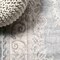 Jonathan Y Rosalia Cottage Medallion Ivory/Gray 3 ft. x 5 ft. Area Rug MDP401B-3 - alternate 5