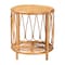 Bali & Pari Berilo Bohemian Light Honey Rattan End Table 251-13963-ZORO - alternate 4
