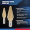 Neiko Titanium Step Bits, Unibit Set, 28 Sizes, Standard (SAE) Step Drill Bit Set, Step Bits for Metal 10193A - alternate 4