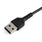 Startech.Com 6 INCH DURABLE USB-A TO LIGHTNING CABLE RUSBLTMM15CMB - alternate 2