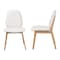 Baxton Studio Hudson Boucle Upholstered Dining Chair Set of 2 261-2PC-14269-ZORO - alternate 5