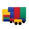 Biggo Train Station Jumbo Building Blocks Assorted 38 pc 207480 - alternate 1