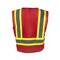 Radians Mesh Vest, Red, 2 Pockets, Class 1, Small SV22-1ZRM-S - alternate 6