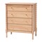 Baxton Studio Laurent Bamboo-Style 4-Piece Bedroom Set, Queen 266-14563-14566-14565-14564-ZORO - alternate 8