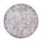 World Rug Gallery Vintage Inspired Machine Washable Non Slip Area Rug 8 ft Round Olive 6029OLIVE8RND - alternate 6