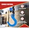 Mytee Products 5/8 in Grade100 Clevis Foundry Hook - WLL 8800 LBS Blue Clevis Hook for Towing, 4PK FH58-G100x4 - alternate 9