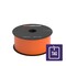 Labeltac Tear-Resistant Tag Stock 2in x 100ft LT4/LTPX, Orange LT206TAG - alternate 1