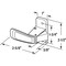 Prime-Line Storm and Screen Door Inside Interior Latch with Screws, Brown K 55177 - alternate 4