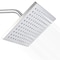 Supply Giant Shower Head, High Pressure Single Function Rainfall Showerhead, 2.5 GPM, 8in Face Diameter 74-907-O - alternate 1