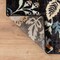 World Rug Gallery Vine Floral Area Rug 4 ft x 6 ft Black WR145BLACK4X6 - alternate 3
