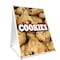 Signmission Cookies, 24 Inch x 18 Inch A-frame Yard Sign, Plastic Sign SBC-1824-Cookies - alternate 1