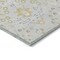 Homeroots 8' X 10' Silver Gray And Gold Oriental Washable Indoor Outdoor Area Rug 598073 - alternate 6