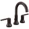 Delta Trinsic Two Handle Widespread Bathroom Faucet 3559-RBMPU-DST - alternate 1