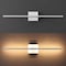 Jonathan Y Makena 28" Modern Minimalist Dimmable Integrated LED Metal Wall Sconce, White JYL7022G - alternate 14