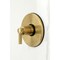 Kingston Brass Single-Handle Pressure Balanced Tub and Shower Faucet, Brushed Brass KB6337NDL - alternate 4