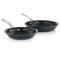Martha Stewart 10 Piece Nonstick Hard Aluminum Cookware Set in Matte Black 129228.1 - alternate 8