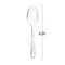 Smarty Had A Party Clear Baroque Disposable Plastic Dinner Spoons, 480PK 8330-CL-CASE - alternate 6