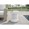Monarch Specialties Accent Table 25"h, Indoor or Outdoor, Side Table, Nightstand, Round, White, Contemporary I 4153 - alternate 3