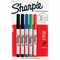 Sharpie Precision Permanent Markers, Ultra Fine Marker Point, Assorted Ink, 6PK 37675PP - alternate 1