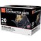 Do It Best 42 Gal. Flap Tie Contractor Black Trash Bag, 20-Count 647926 - alternate 1